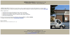 Desktop Screenshot of impresaedileridolfi.com
